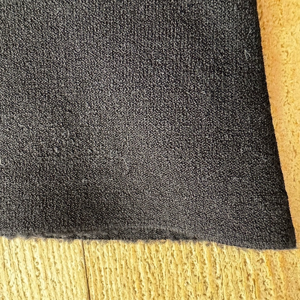 Ronny Kobo Doreen Double Knit Crop Black Pants - Picture 4 of 7